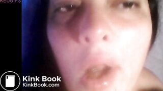 Amateur toilet whore chewing and swallowing a turd, ScatKings.com Scat Porn 9 ScatKings.com Scat Porn