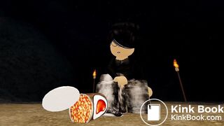 An Ogre Woman destroys the toilet, ScatKings.com Scat Porn 2 ScatKings.com Scat Porn