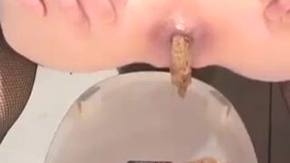 Beautiful Japanese girl shits in mouth of a lucky human toilet, ScatKings.com Scat Porn 10 ScatKings.com Scat Porn