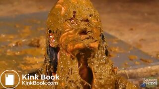 Betty has her whole face covered with cowshit, ScatKings.com Scat Porn 3 ScatKings.com Scat Porn