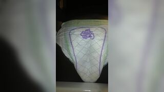 Black Girl poops Luvs Diaper No.1, ScatKings.com Scat Porn 1 ScatKings.com Scat Porn