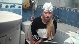 Blonde sailor girl pooping, ScatKings.com Scat Porn 2 ScatKings.com Scat Porn