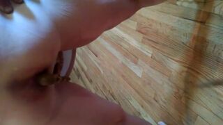 Chubby wife pooping on the floor, ScatKings.com Scat Porn 11 ScatKings.com Scat Porn