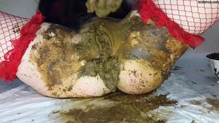 Completely covered in shit part 2, ScatKings.com Scat Porn 3 ScatKings.com Scat Porn