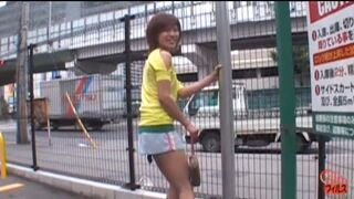 Cute Japanese girl enema poop at the car park, ScatKings.com Scat Porn 3 ScatKings.com Scat Porn