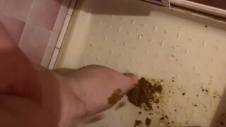Diarrhea in shower, ScatKings.com Scat Porn 3 ScatKings.com Scat Porn