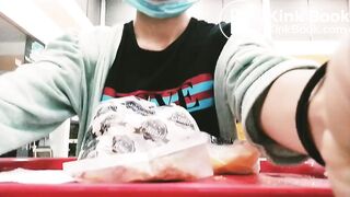 Eating a shitty burger, ScatKings.com Scat Porn 9 ScatKings.com Scat Porn
