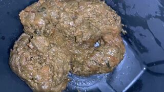 Ebony princess ate some spicy, ScatKings.com Scat Porn 13 ScatKings.com Scat Porn