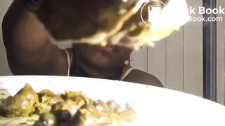 Ebony shitting on the plate for you to eat PT 2, ScatKings.com Scat Porn 23 ScatKings.com Scat Porn