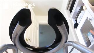 Fat ass mature woman shit and piss on a shitting chair, ScatKings.com Scat Porn 6 ScatKings.com Scat Porn