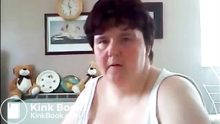 Fat older woman shitting on white panty, ScatKings.com Scat Porn 1 ScatKings.com Scat Porn