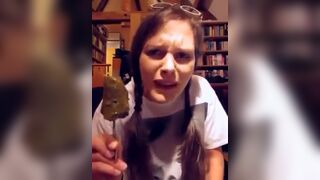 German lunatic lady eats shitty icecream.., ScatKings.com Scat Porn 15 ScatKings.com Scat Porn