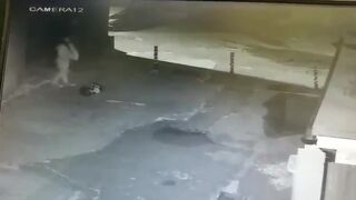Girl caught shitting outside on CCTV, ScatKings.com Scat Porn 14 ScatKings.com Scat Porn