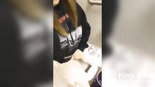 Girl pooping and masturbating at work, ScatKings.com Scat Porn 5 ScatKings.com Scat Porn