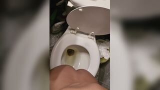Girl pooping and peeing on toilet, ScatKings.com Scat Porn 15 ScatKings.com Scat Porn