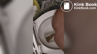 Girl pooping on toilet and reuses toilet paper, ScatKings.com Scat Porn 10 ScatKings.com Scat Porn