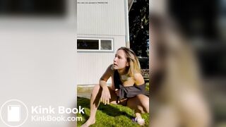 Handicap pooping outdoor, ScatKings.com Scat Porn 6 ScatKings.com Scat Porn