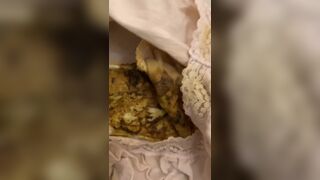 I found a 1eaked woman’s pants & pad, ScatKings.com Scat Porn 12 ScatKings.com Scat Porn