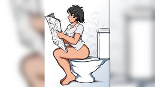 Kaguras newspaper dump, ScatKings.com Scat Porn 15 ScatKings.com Scat Porn