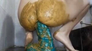 Messy anal scat play with a huge toy, ScatKings.com Scat Porn 15 ScatKings.com Scat Porn