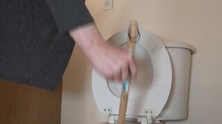 Panty Shit Broken Toilet, ScatKings.com Scat Porn 9 ScatKings.com Scat Porn