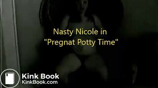 Pregnant Potty Time, ScatKings.com Scat Porn 3 ScatKings.com Scat Porn