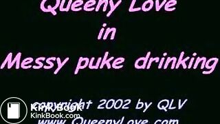 Queeny Love - Vomit in shower, ScatKings.com Scat Porn 11 ScatKings.com Scat Porn