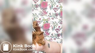 Scat BBWendi paints her body and eats her scat, ScatKings.com Scat Porn 2 ScatKings.com Scat Porn