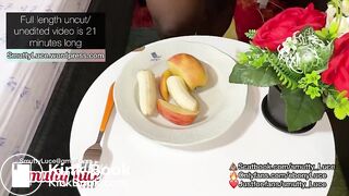 Sexy Shit Eating - EBONY SCAT MUKBANG, ScatKings.com Scat Porn 16 ScatKings.com Scat Porn