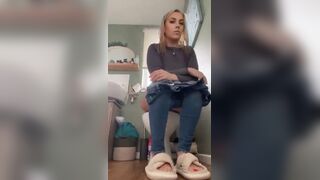 Sexy body girl explosive runny diarrhea in home toilet, ScatKings.com Scat Porn 14 ScatKings.com Scat Porn