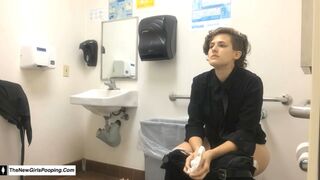Sexy teen public toilet pooping - video 3, ScatKings.com Scat Porn 2 ScatKings.com Scat Porn