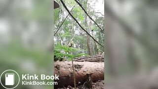 Shitting out trickle of diarrhoea in the woods, ScatKings.com Scat Porn 15 ScatKings.com Scat Porn