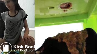 Skinny Girl Dumps A Big Load In Slave's Mouth, ScatKings.com Scat Porn 5 ScatKings.com Scat Porn