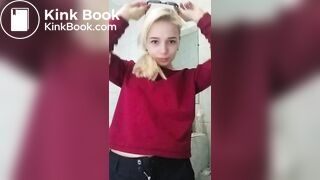 Skinny blonde poops in the sink, ScatKings.com Scat Porn 6 ScatKings.com Scat Porn