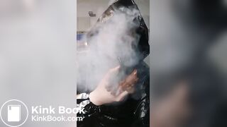 Smoking a pipe with a shit covered face, ScatKings.com Scat Porn 6 ScatKings.com Scat Porn