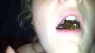 TEEN SCAT 02: Blonde Eats Boyfriends Shit, ScatKings.com Scat Porn 16 ScatKings.com Scat Porn