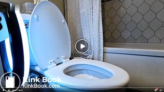 Tatted Girl shitting over toilet, ScatKings.com Scat Porn 13 ScatKings.com Scat Porn
