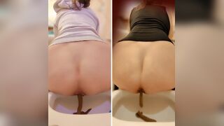 Two beautiful piles of shit, ScatKings.com Scat Porn 5 ScatKings.com Scat Porn