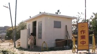 Two girls poop on beach toilet floor, ScatKings.com Scat Porn 15 ScatKings.com Scat Porn