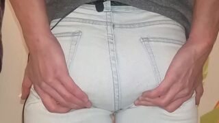 White Double Jeans Load, ScatKings.com Scat Porn 11 ScatKings.com Scat Porn
