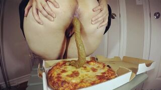 poop flavor pizza, a delight, ScatKings.com Scat Porn 15 ScatKings.com Scat Porn