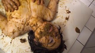 糞を漏らしながらSEXする下品な淫猥痴女, ScatKings.com Scat Porn 7 ScatKings.com Scat Porn