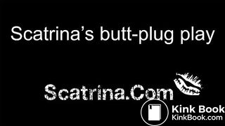 Scatrina butt plug play, ScatKings.com Scat Porn 18 ScatKings.com Scat Porn